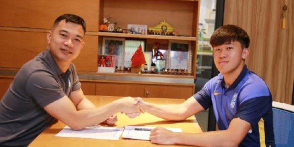 开云 体育-官方：广州城宣布与陈俊乐续约