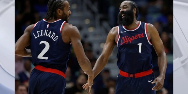 共情者+1，伦纳德谈哈登超越奥尼尔：他为此付出的努力令人敬佩