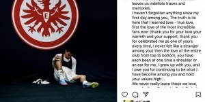 开云体育-埃基蒂克社媒告别法兰克福：你们已深深烙印在我心里，永远的